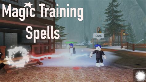 Magic training roblox spellss